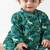 Green printed cotton  kurta pyjama