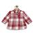 Red plain cotton  kurta pyjama