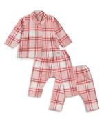 Pink plain cotton  kurta pyjama