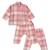 Pink plain cotton  kurta pyjama
