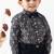 Black printed cotton  shirt