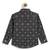 Black printed cotton  shirt