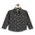 Black printed cotton  shirt