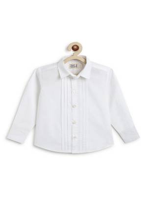White plain cotton  shirt 3