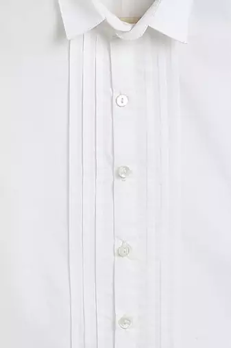 White plain cotton  shirt