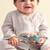 Grey embroidered cotton  kurta pyjama