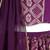 Purple embroidered viscose  lehenga