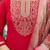 Women's Beautiful Rayon Slub Embroidery work Straight Kurta with Pant and Dupatta Set