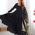 Black Flared Anarkali with Banarasi Dupatta