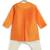 Orange embroidered chanderi  kurta pyjama