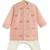 Pink embroidered chanderi  kurta pyjama