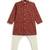 Maroon printed cotton  kurta pyjama