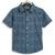 Blue printed cotton  shirt