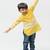 Yellow plain cotton  kurta