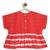 Red plain cotton  top
