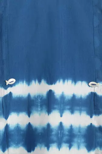 Blue plain cotton  top