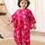 Pink printed cotton co ord set