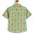 Green printed cotton  shirt
