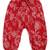 Red printed cotton Kurta set