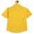 Yellow embroidered cotton  shirt