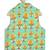 Green printed cotton  nehru jacket