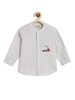 White Plain cotton co ord set 3