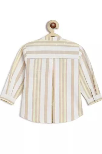 Beige Plain cotton co ord set