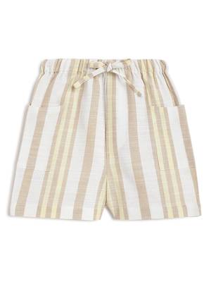 Beige Plain cotton co ord set 5