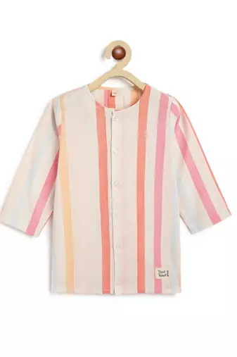 Multicolor plain cotton  kurta pyjama