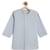 Blue plain cotton  kurti set