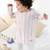 Pink plain cotton  kurta pyjama