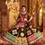 BLACK PRINT FOIL work EMBROIDERED COTTON STITCHED LEHENGA CHOLI