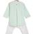 Green plain cotton  kurta pyjama