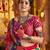 MULTICOLOR PRINT FOIL work EMBROIDERED COTTON STITCHED LEHENGA CHOLI