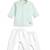 Green plain cotton  kurta pyjama
