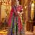 MULTICOLOR PRINT FOIL work EMBROIDERED COTTON STITCHED LEHENGA CHOLI