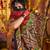MULTICOLOR PRINT FOIL work EMBROIDERED COTTON STITCHED LEHENGA CHOLI
