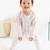 Pink plain cotton  kurta pyjama
