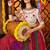 MULTICOLOR MIRROR WORK EMBROIDERED printed GEORGETTE STITCHED LEHENGA CHOLI