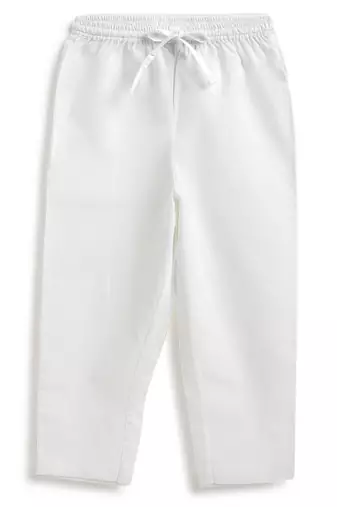 Blue plain cotton  kurta pyjama
