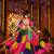 MULTICOLOR MIRROR WORK EMBROIDERED printed MASLIN STITCHED LEHENGA CHOLI