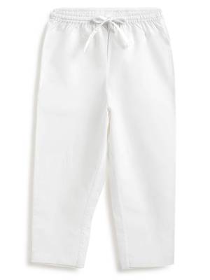 Green plain cotton  kurta pyjama 4