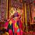 MULTICOLOR MIRROR WORK EMBROIDERED printed MASLIN STITCHED LEHENGA CHOLI