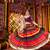 MULTICOLOR MIRROR WORK EMBROIDERED printed MASLIN STITCHED LEHENGA CHOLI