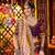 MULTICOLOR MIRROR WORK EMBROIDERED printed MASLIN STITCHED LEHENGA CHOLI