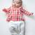 Red plain cotton  kurta pyjama