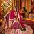 MULTICOLOR MIRROR WORK EMBROIDERED printed COTTON STITCHED LEHENGA CHOLI