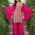 Aster rose premium fusion wear co-ord set