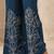 Mahua nile embroidery co-ord set
