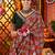 WHITE MIRROR WORK EMBROIDERED printed SILK STITCHED LEHENGA CHOLI